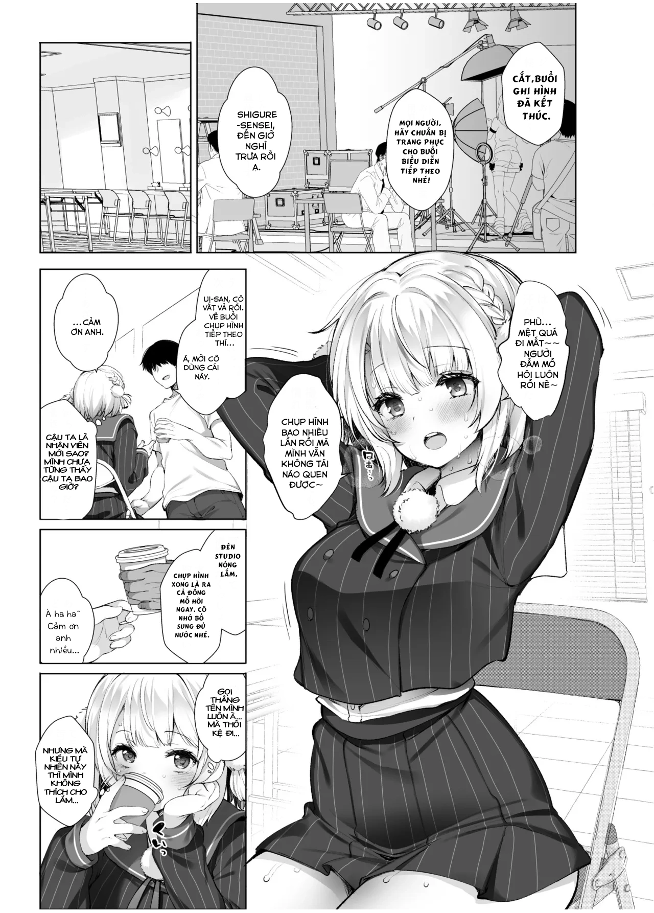 HentaiVN.net - Ảnh 5 - Idol Kamieshi -Kairaku Ochi no Kiroku - Chap 1