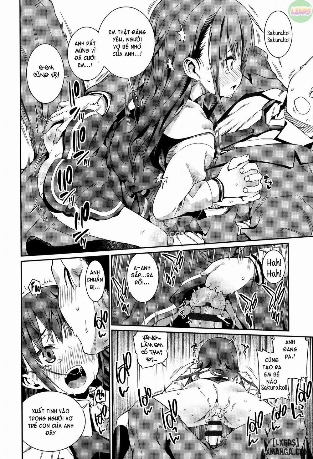 HentaiVN.net - Ảnh 29 - My Young Wife And I - Chap 1