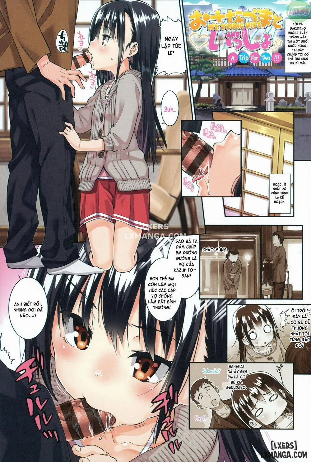 HentaiVN.net - Ảnh 6 - My Young Wife And I - Chap 1