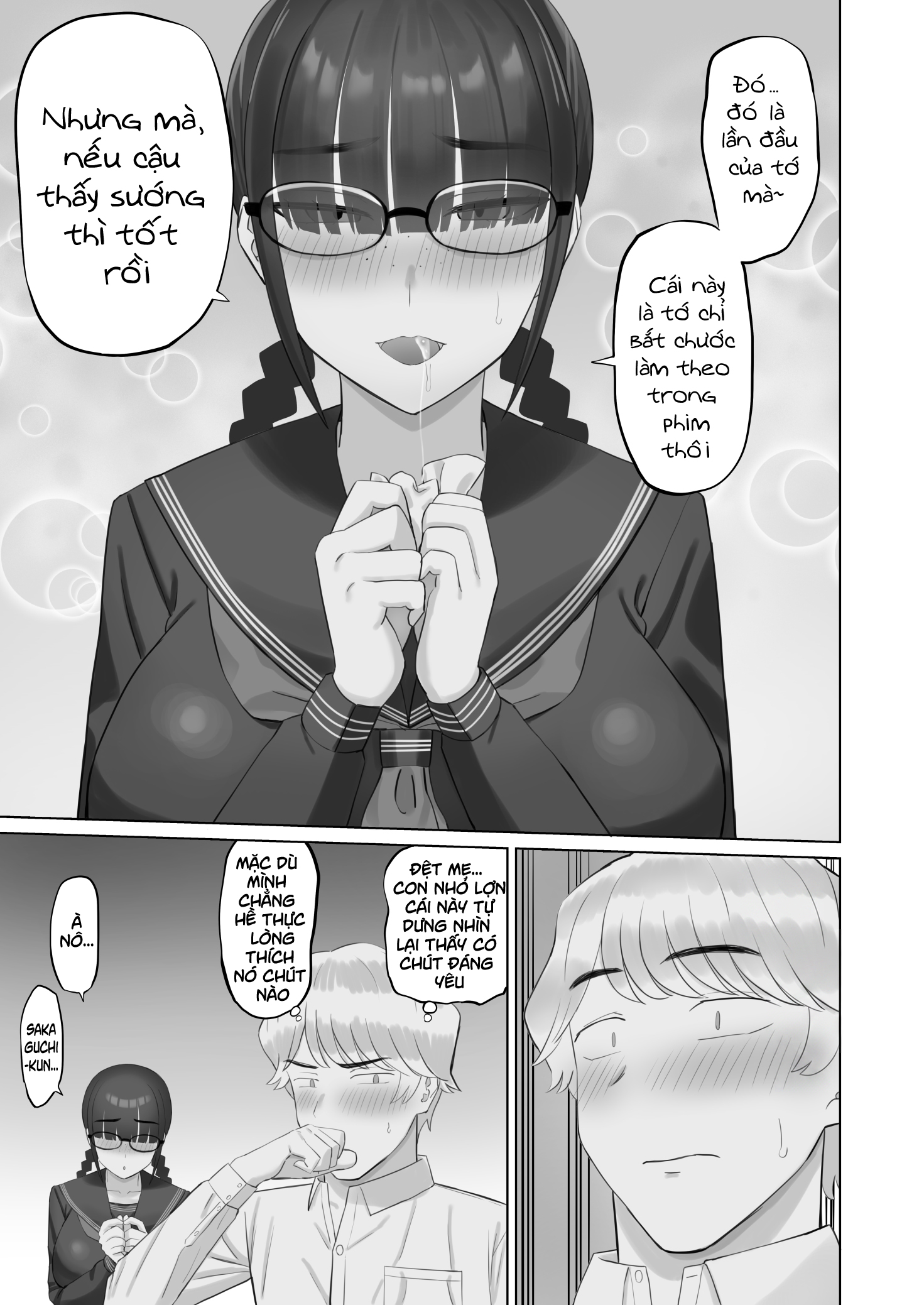HentaiVN.net - Ảnh 16 - Con bạn gái heo nái - Chap 1