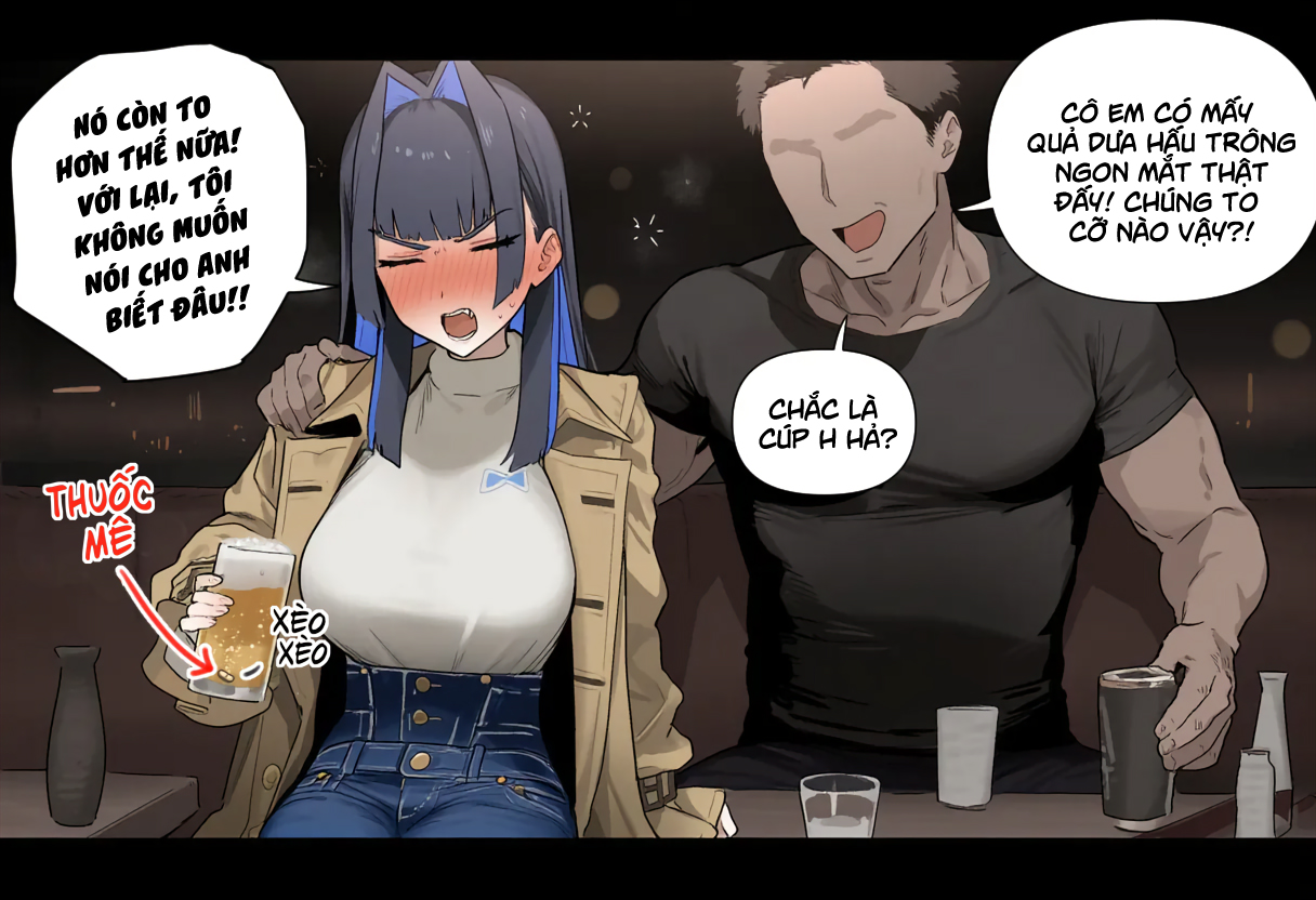 HentaiVN.net - Ảnh 14 - Say xỉn xông vô hãm - Chap 1