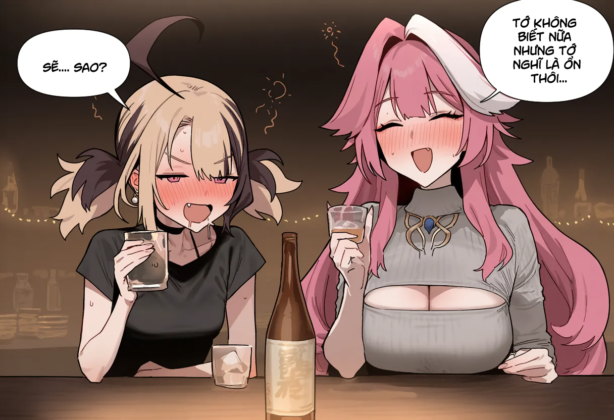 HentaiVN.net - Ảnh 3 - Say xỉn xông vô hãm - Chap 1