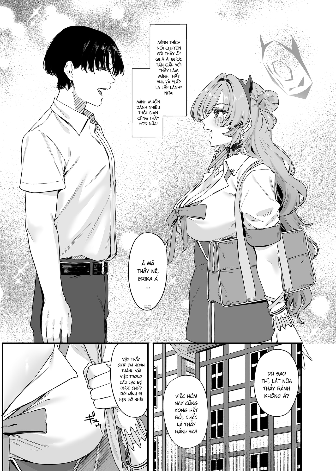 HentaiVN.net - Ảnh 4 - Lưới tình lung linh - Chap 1