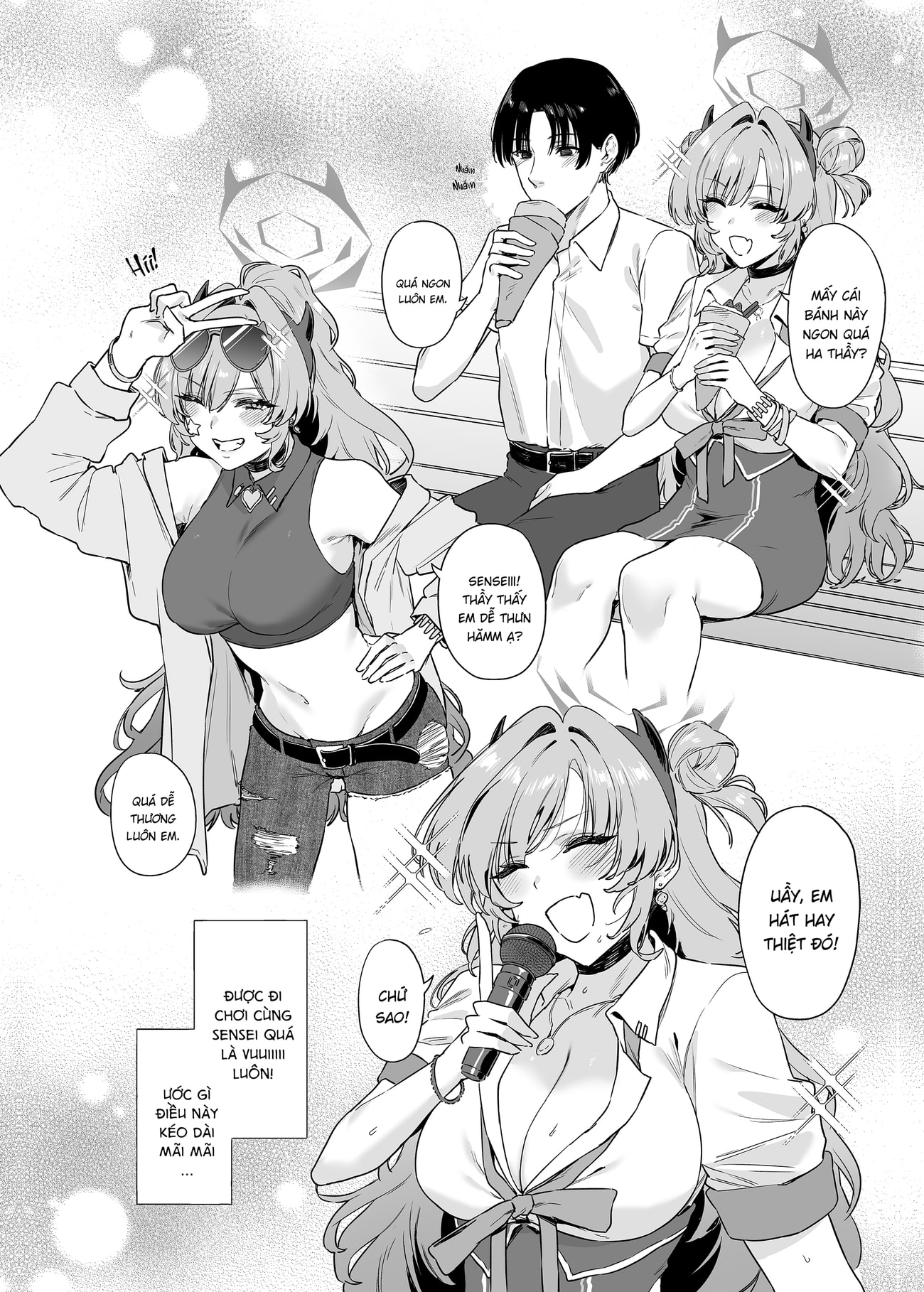 HentaiVN.net - Ảnh 5 - Lưới tình lung linh - Chap 1