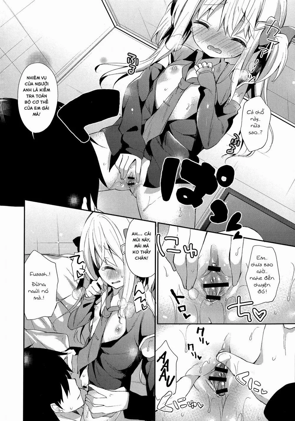 HentaiVN.net - Ảnh 10 - My Little Sister Is Too Damn Moe - Chap 1