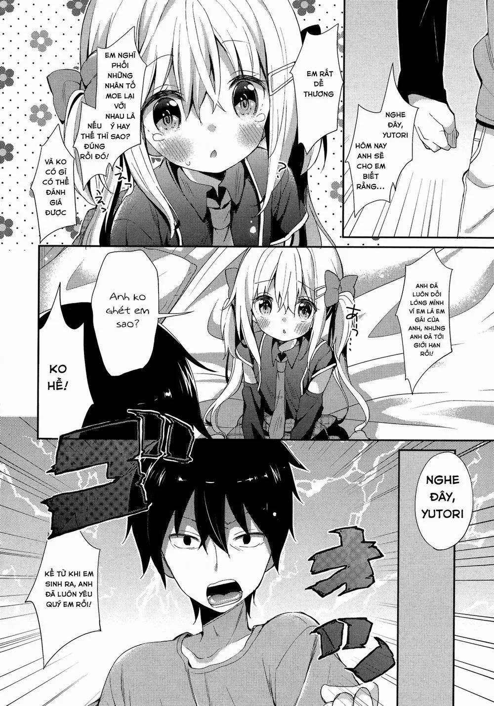 HentaiVN.net - Ảnh 8 - My Little Sister Is Too Damn Moe - Chap 1