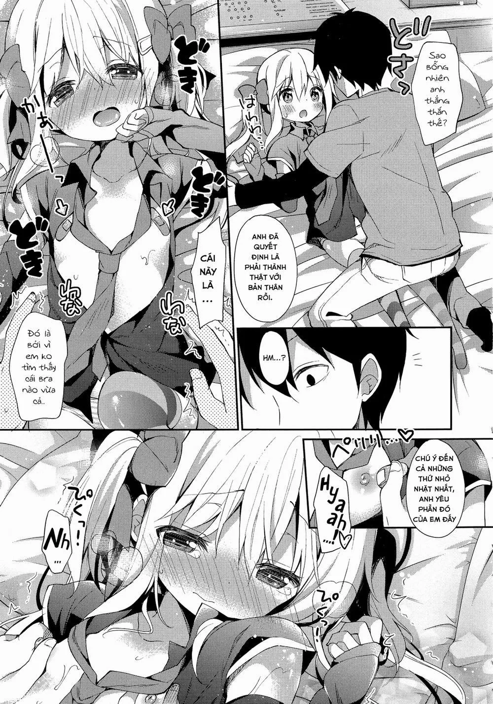 HentaiVN.net - Ảnh 9 - My Little Sister Is Too Damn Moe - Chap 1