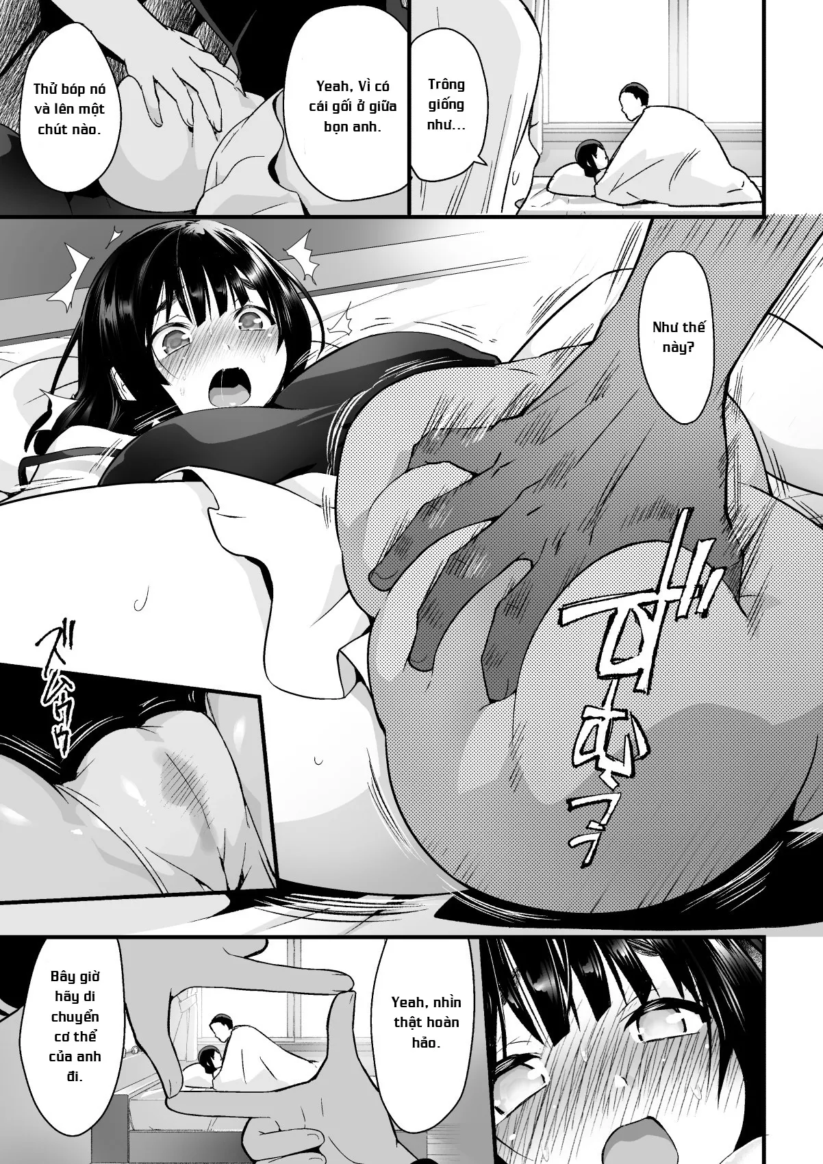 HentaiVN.net - Ảnh 4 - Danna no Me no Mae de Chitsunai Shasei [Hitozuma Netori Surprise] - Chap 1
