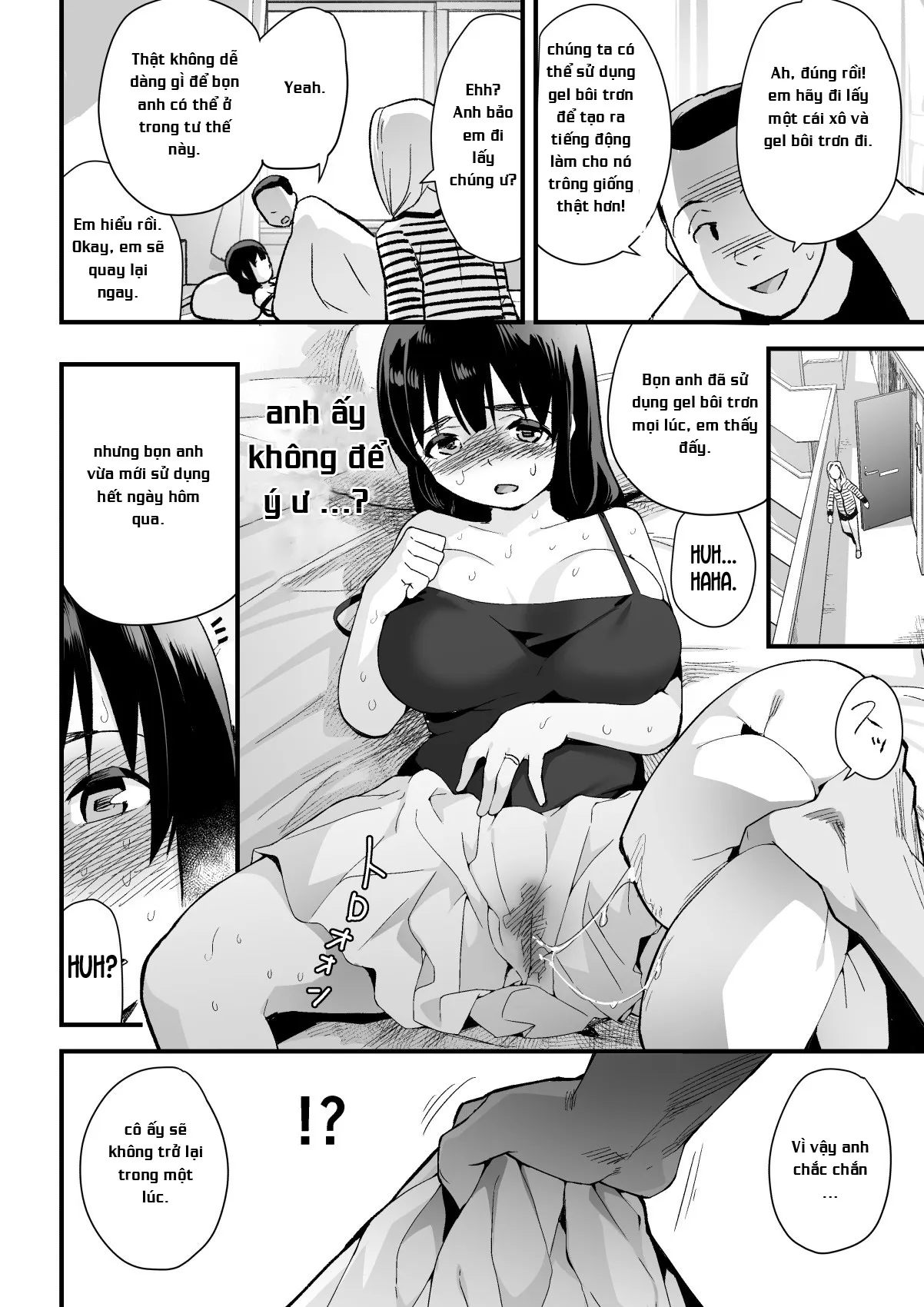 HentaiVN.net - Ảnh 9 - Danna no Me no Mae de Chitsunai Shasei [Hitozuma Netori Surprise] - Chap 1