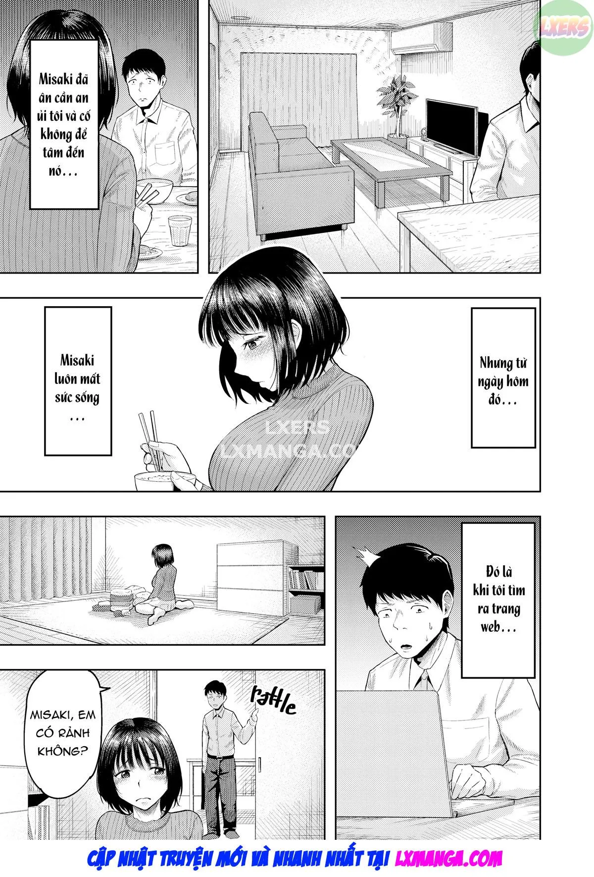 HentaiVN.net - Ảnh 9 - Hitozuma Ninkatsu Club - Chap 1