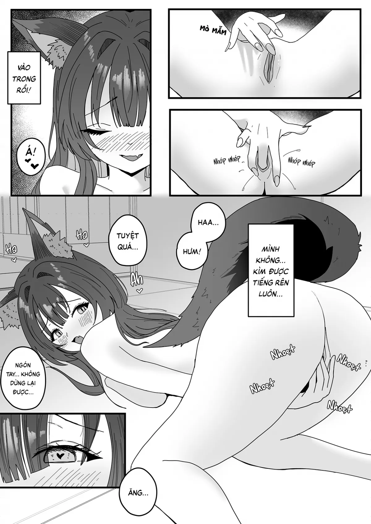 HentaiVN.net - Ảnh 5 - Hồ ly quyến rũ kia... là mình ư? - Chap 1