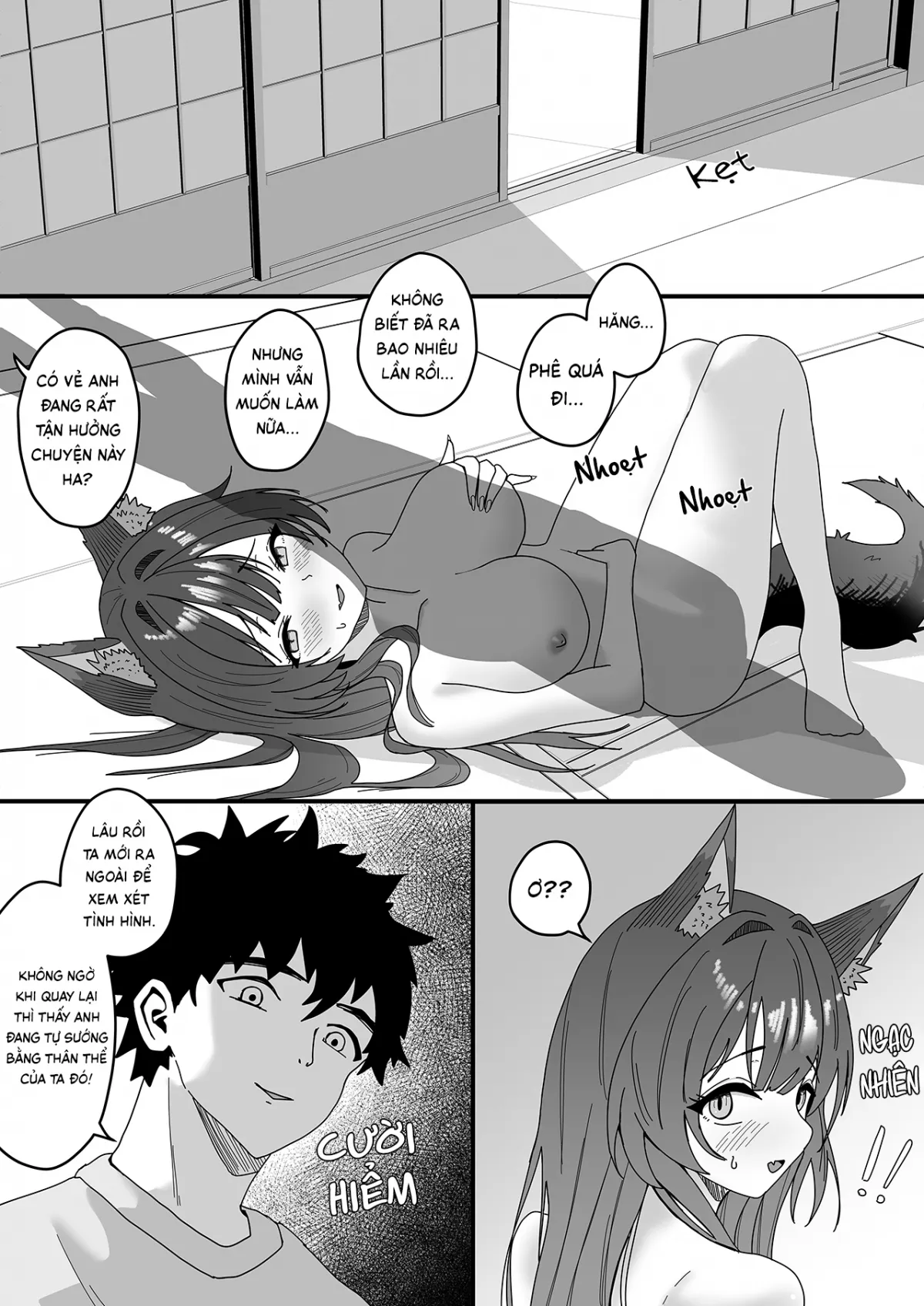 HentaiVN.net - Ảnh 7 - Hồ ly quyến rũ kia... là mình ư? - Chap 1
