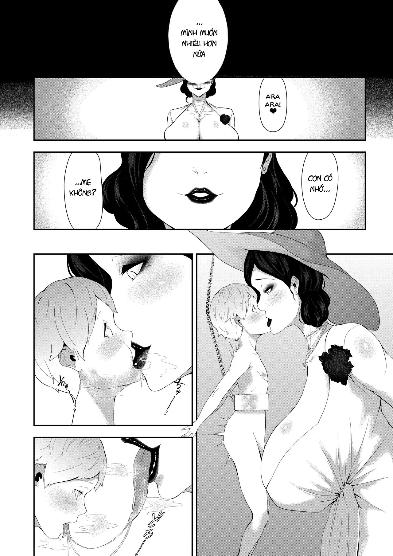 HentaiVN.net - Ảnh 20 - Dimitrescu Okaa-sama no Sakusei [Dimitrescu-sama's Squeezing Out Your Sperm , ドOトレOクお母様の搾精] - Chap 1