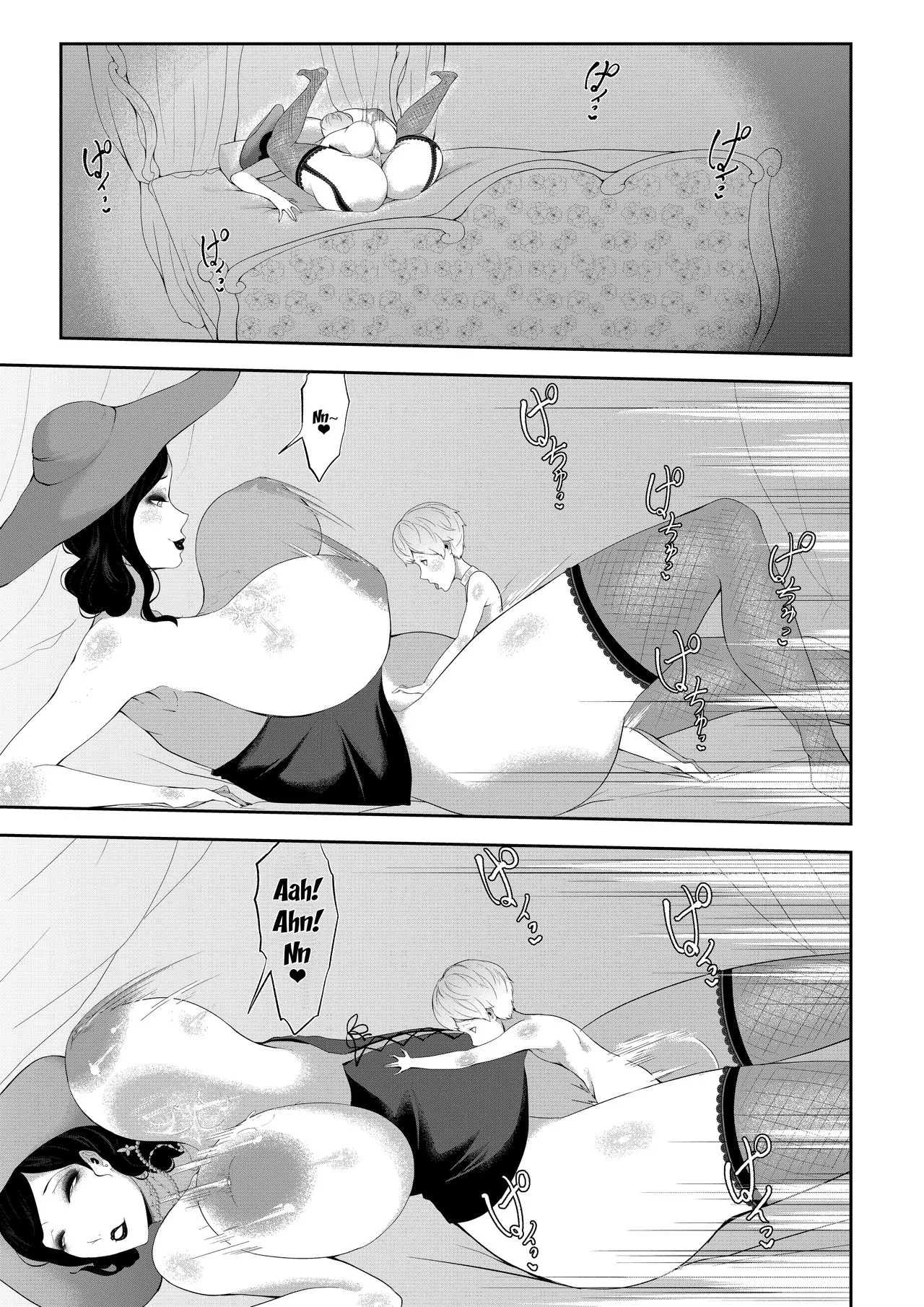 HentaiVN.net - Ảnh 30 - Dimitrescu Okaa-sama no Sakusei [Dimitrescu-sama's Squeezing Out Your Sperm , ドOトレOクお母様の搾精] - Chap 1