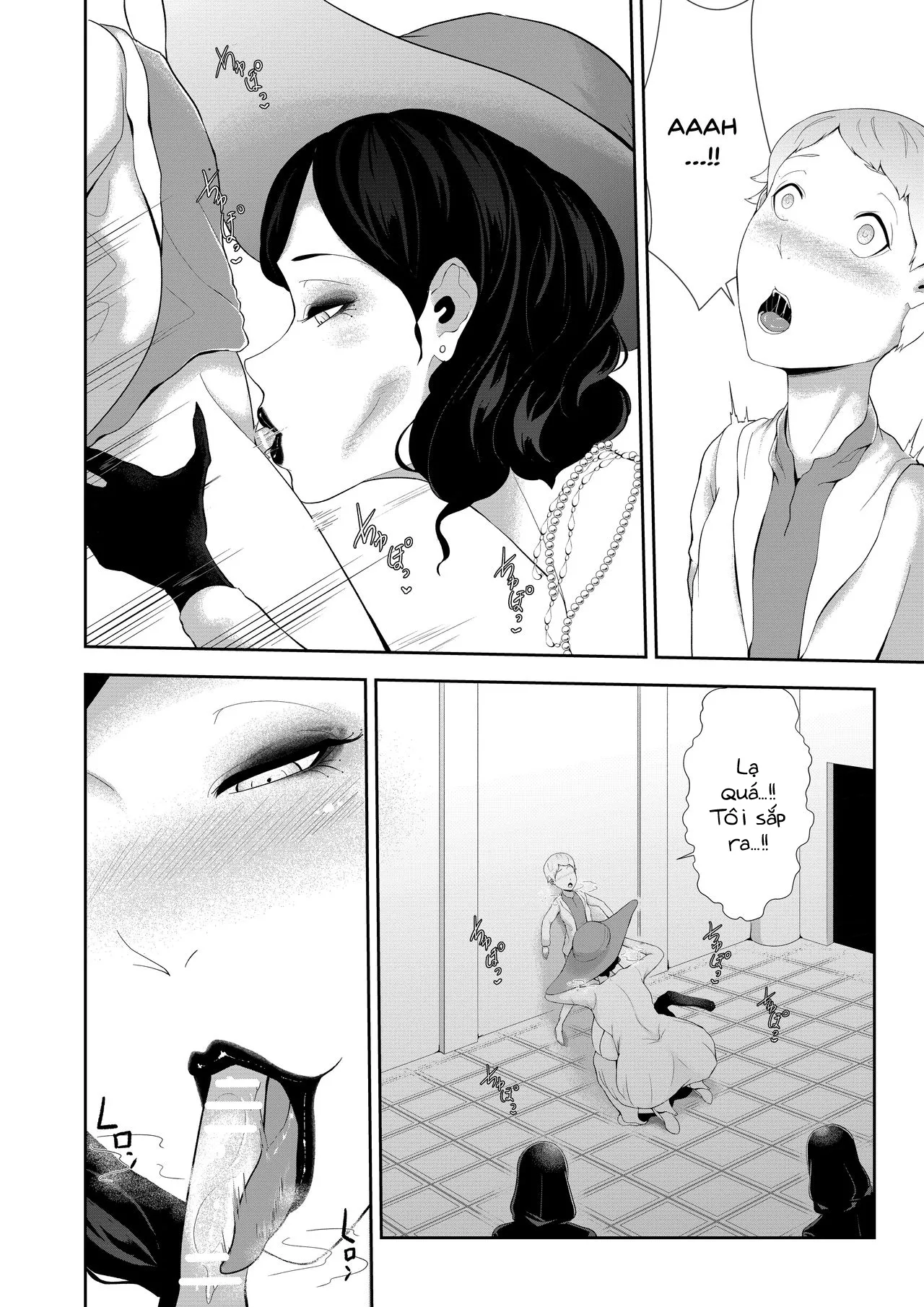HentaiVN.net - Ảnh 6 - Dimitrescu Okaa-sama no Sakusei [Dimitrescu-sama's Squeezing Out Your Sperm , ドOトレOクお母様の搾精] - Chap 1