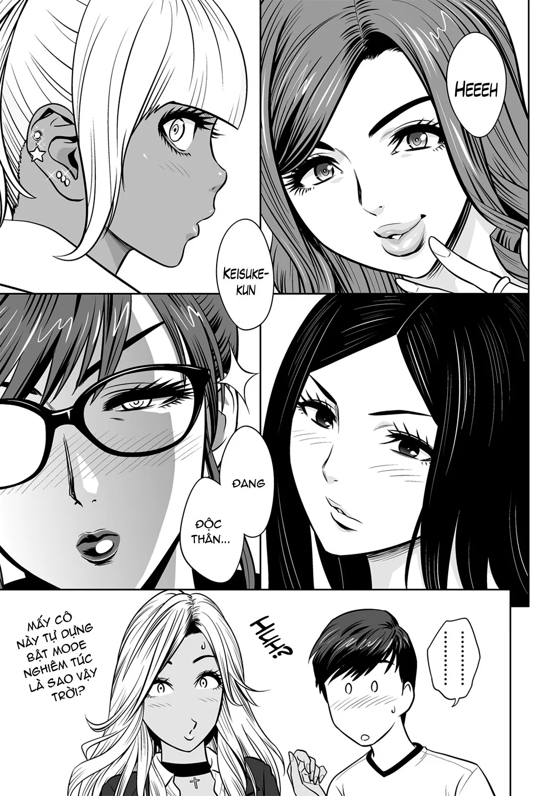 HentaiVN.net - Ảnh 12 - Gal Ane Shachou to Harem Office ~SEX wa Gyoumu ni Fukumimasu ka? - Chap 1