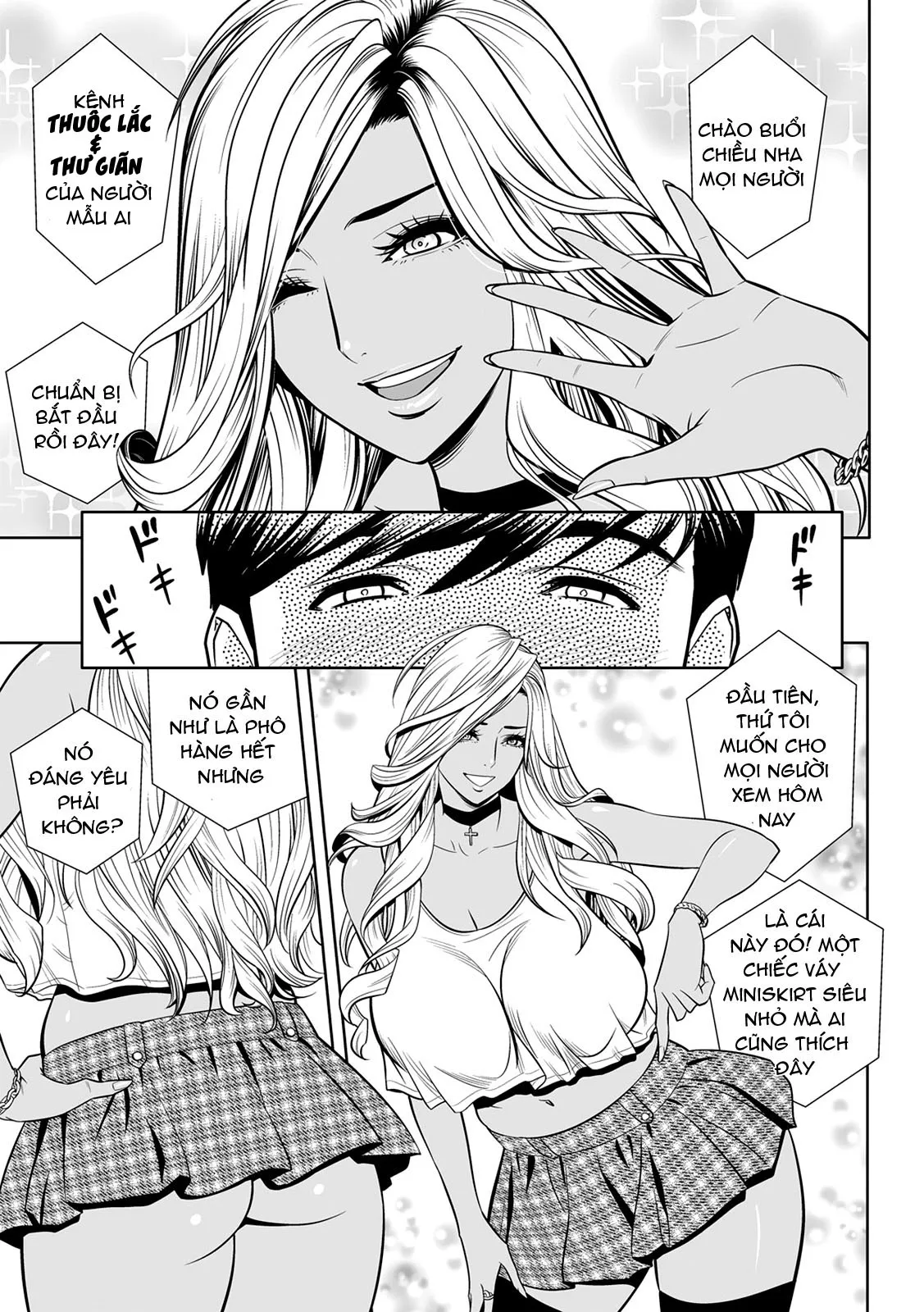 HentaiVN.net - Ảnh 4 - Gal Ane Shachou to Harem Office ~SEX wa Gyoumu ni Fukumimasu ka? - Chap 1