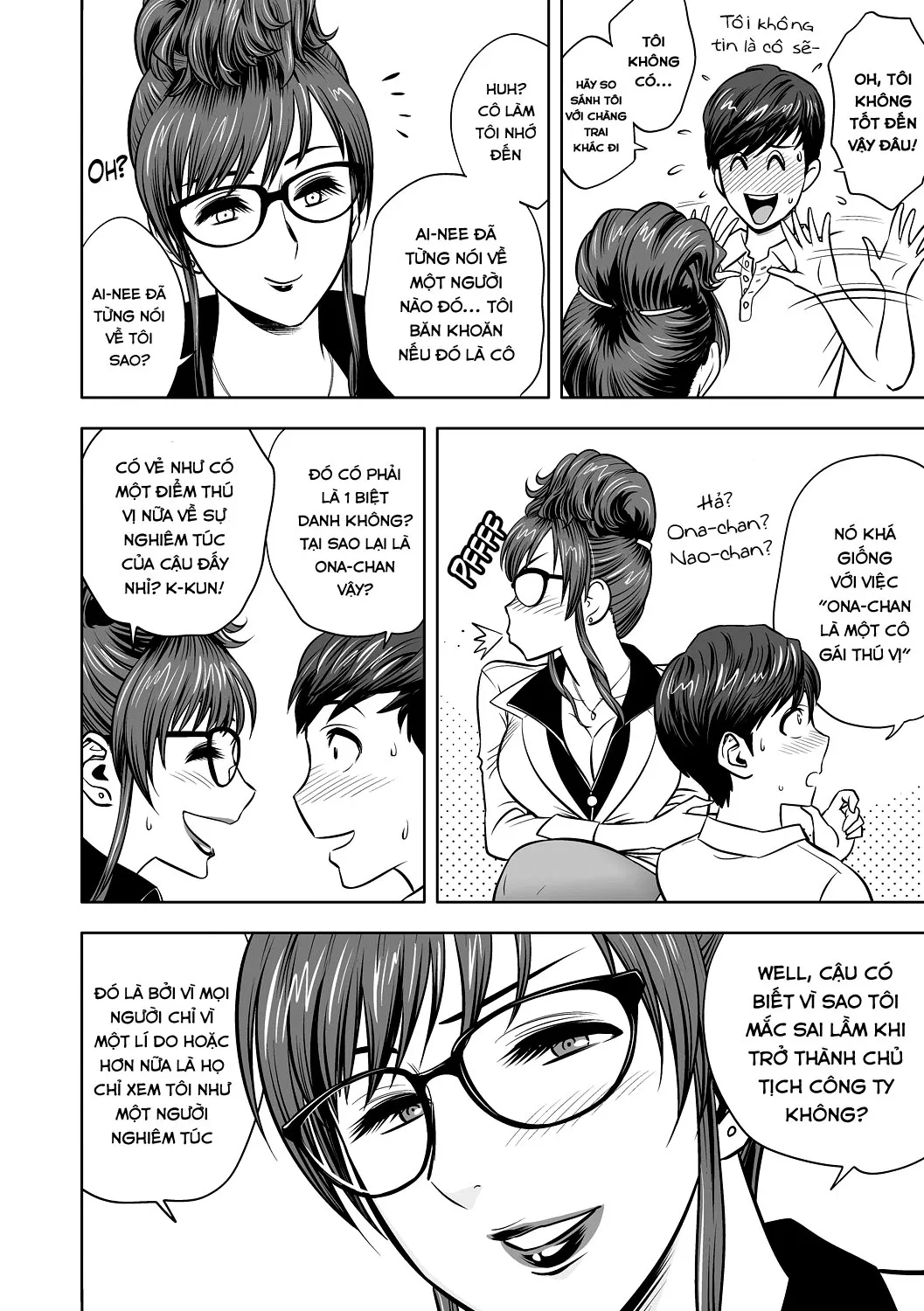 HentaiVN.net - Ảnh 11 - Gal Ane Shachou to Harem Office ~SEX wa Gyoumu ni Fukumimasu ka? - Chap 2