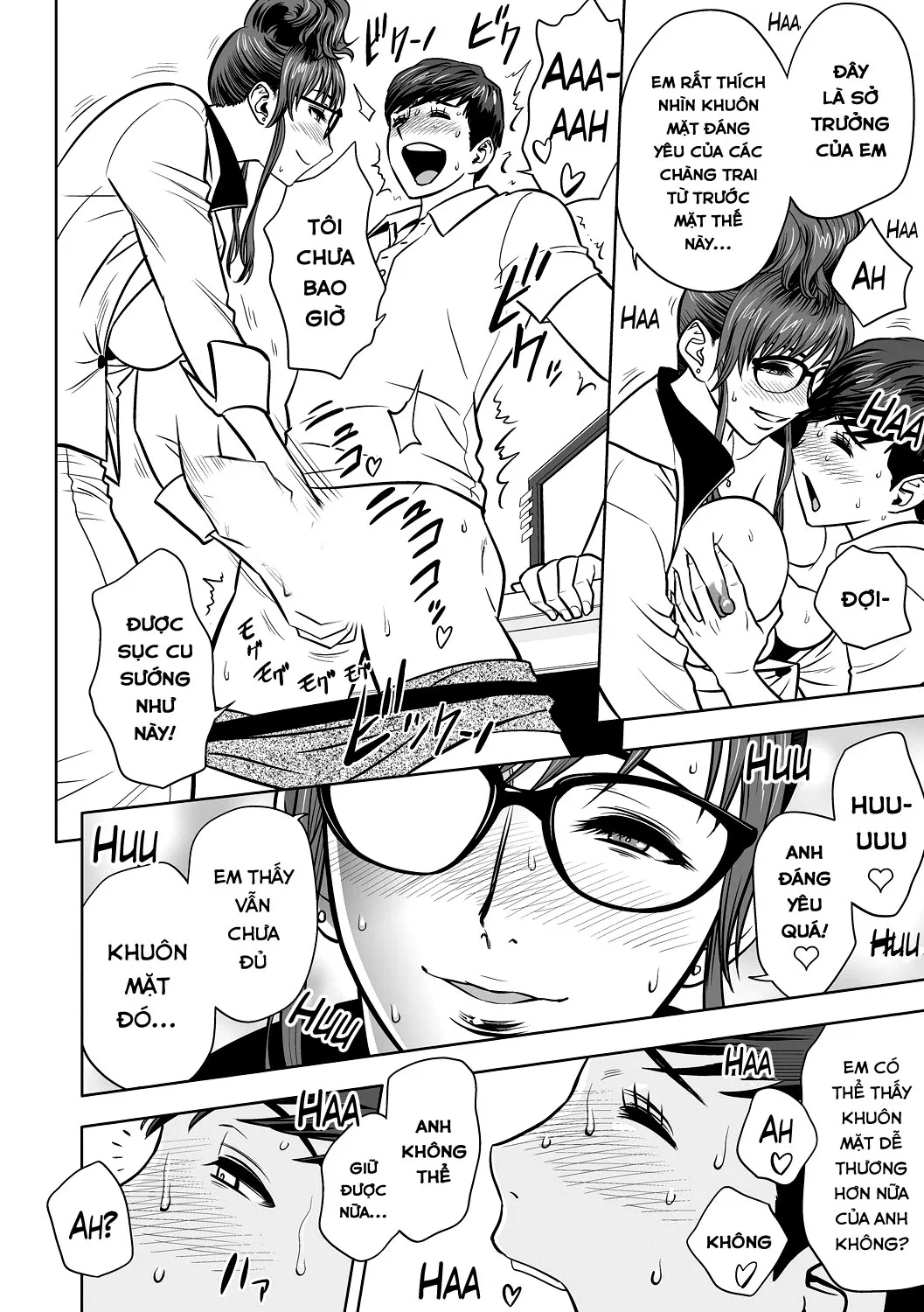 HentaiVN.net - Ảnh 19 - Gal Ane Shachou to Harem Office ~SEX wa Gyoumu ni Fukumimasu ka? - Chap 2