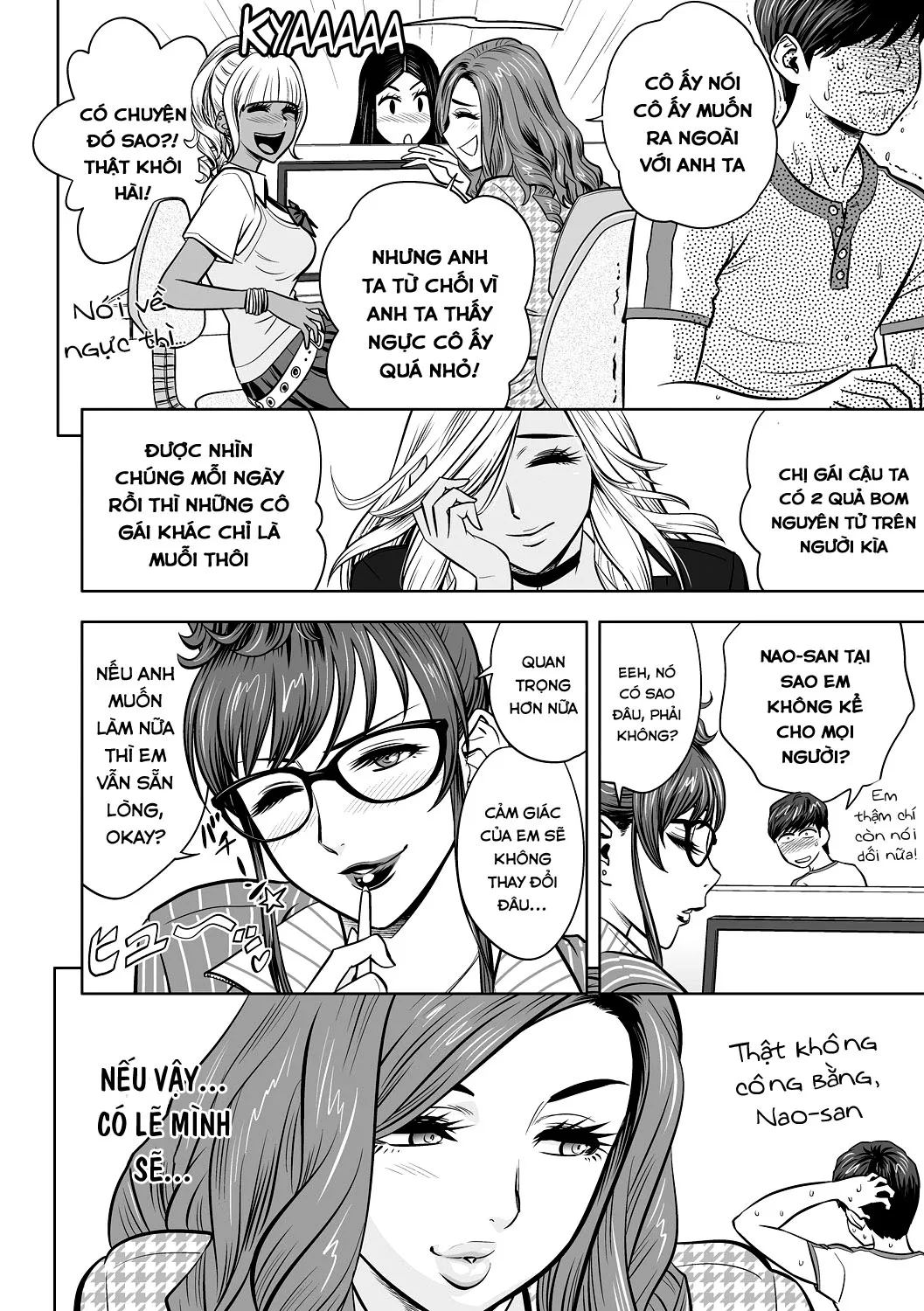 HentaiVN.net - Ảnh 25 - Gal Ane Shachou to Harem Office ~SEX wa Gyoumu ni Fukumimasu ka? - Chap 2
