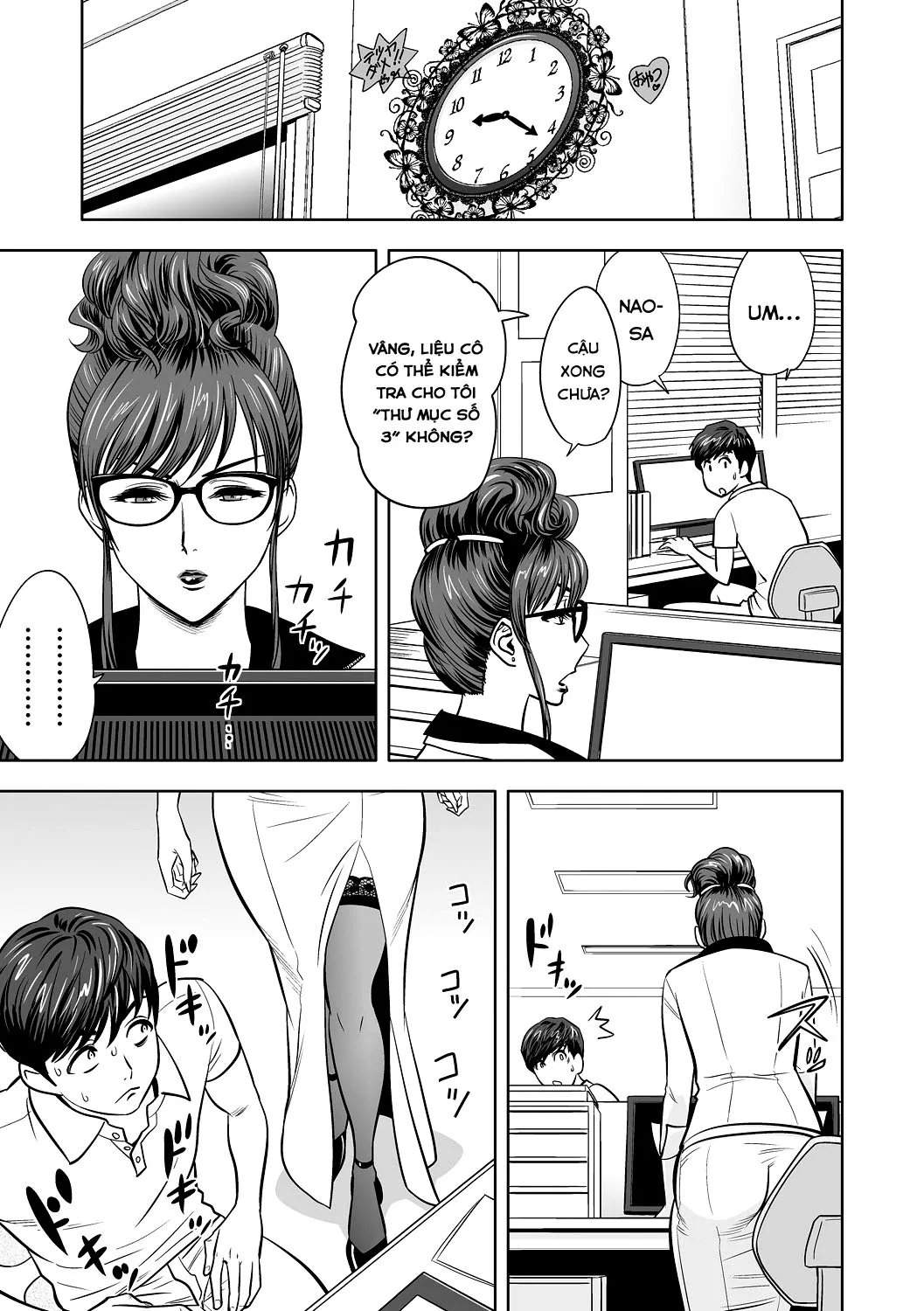 HentaiVN.net - Ảnh 8 - Gal Ane Shachou to Harem Office ~SEX wa Gyoumu ni Fukumimasu ka? - Chap 2