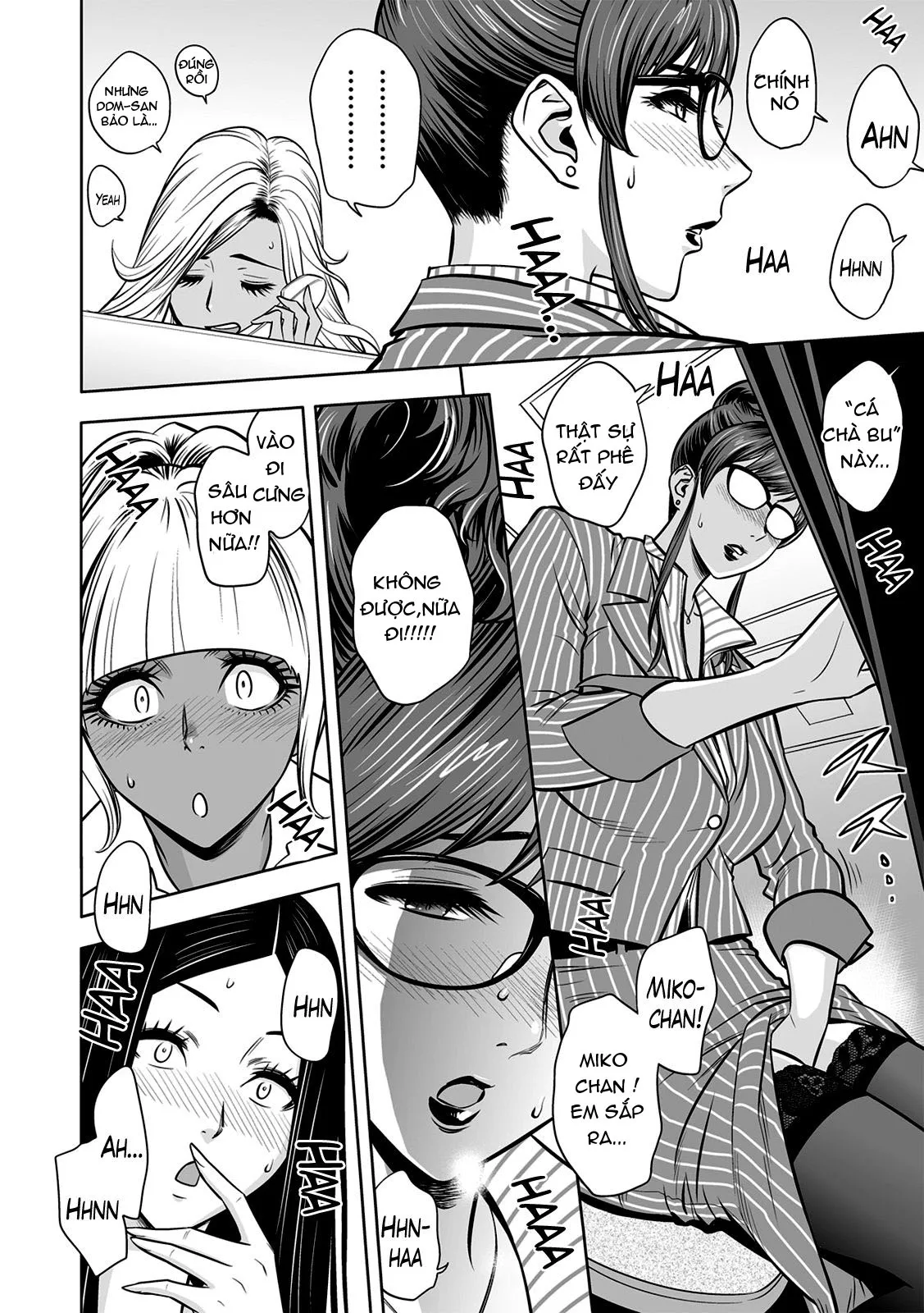 HentaiVN.net - Ảnh 20 - Gal Ane Shachou to Harem Office ~SEX wa Gyoumu ni Fukumimasu ka? - Chap 3