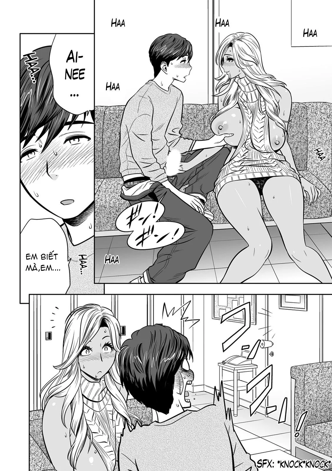 HentaiVN.net - Ảnh 15 - Gal Ane Shachou to Harem Office ~SEX wa Gyoumu ni Fukumimasu ka? - Chap 4