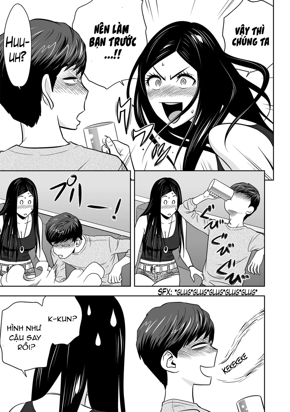 HentaiVN.net - Ảnh 24 - Gal Ane Shachou to Harem Office ~SEX wa Gyoumu ni Fukumimasu ka? - Chap 4