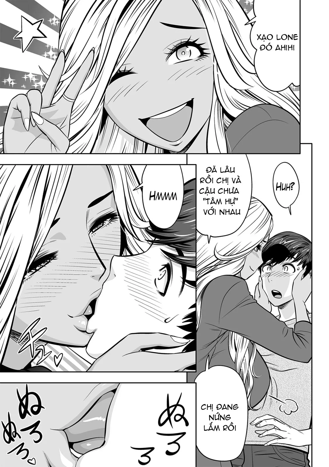 HentaiVN.net - Ảnh 4 - Gal Ane Shachou to Harem Office ~SEX wa Gyoumu ni Fukumimasu ka? - Chap 4