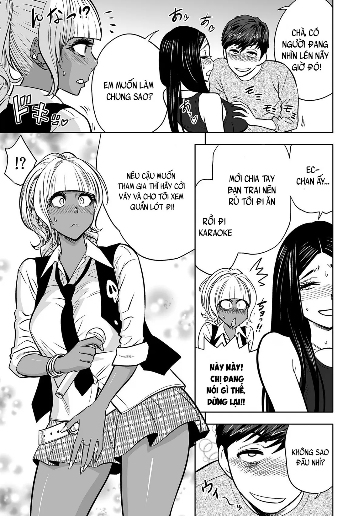 HentaiVN.net - Ảnh 8 - Gal Ane Shachou to Harem Office ~SEX wa Gyoumu ni Fukumimasu ka? - Chap 5