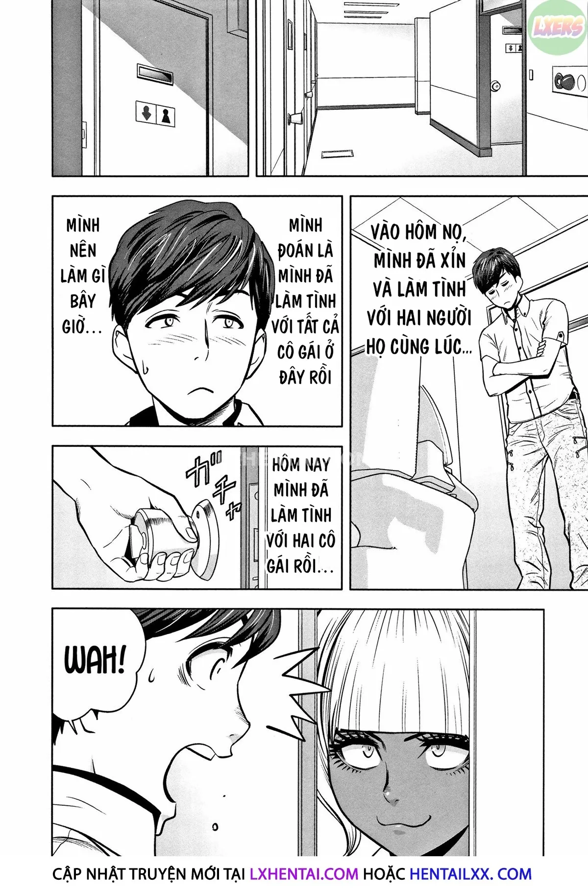 HentaiVN.net - Ảnh 13 - Gal Ane Shachou to Harem Office ~SEX wa Gyoumu ni Fukumimasu ka? - Chap 6