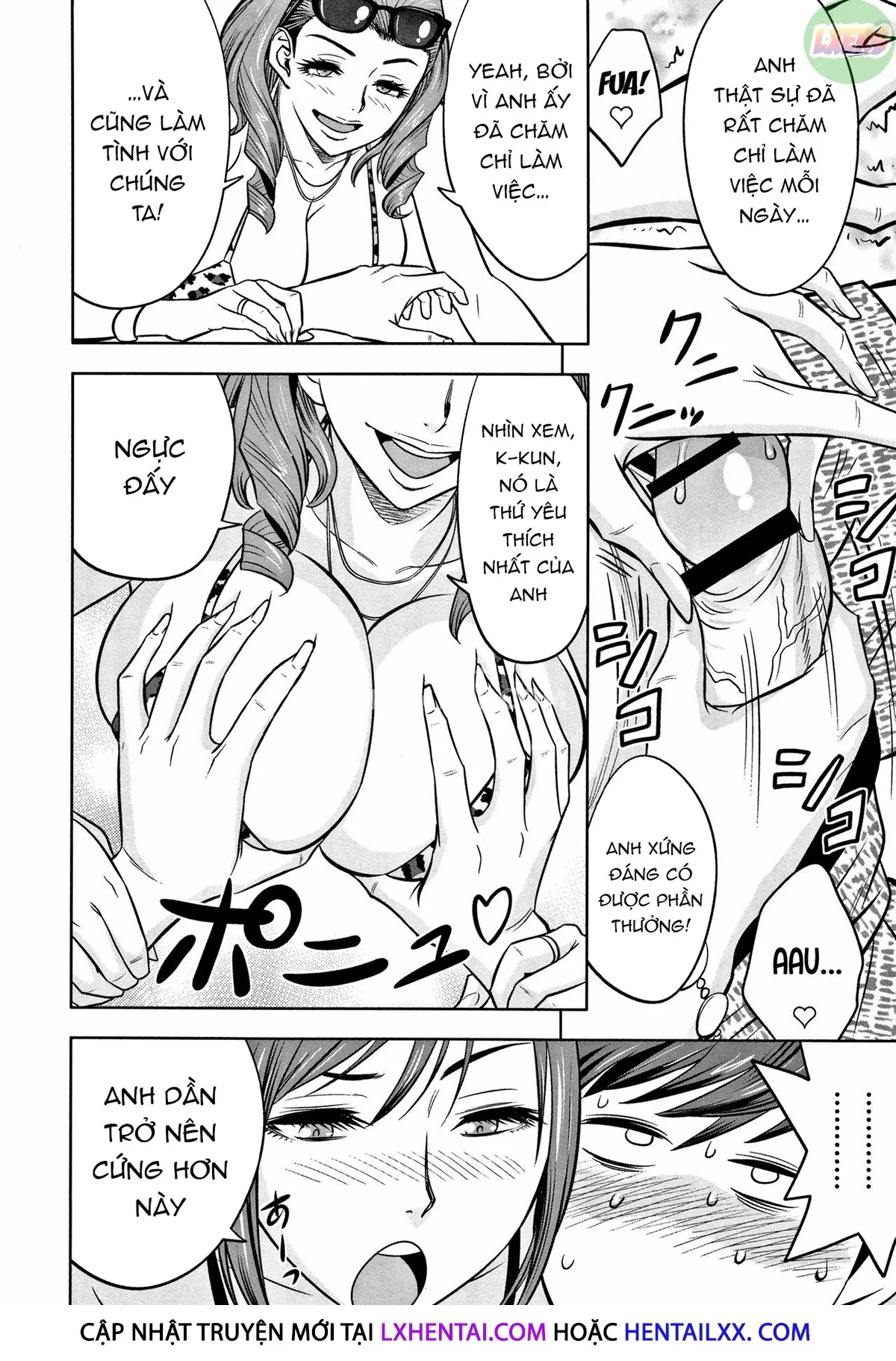 HentaiVN.net - Ảnh 17 - Gal Ane Shachou to Harem Office ~SEX wa Gyoumu ni Fukumimasu ka? - Chap 7