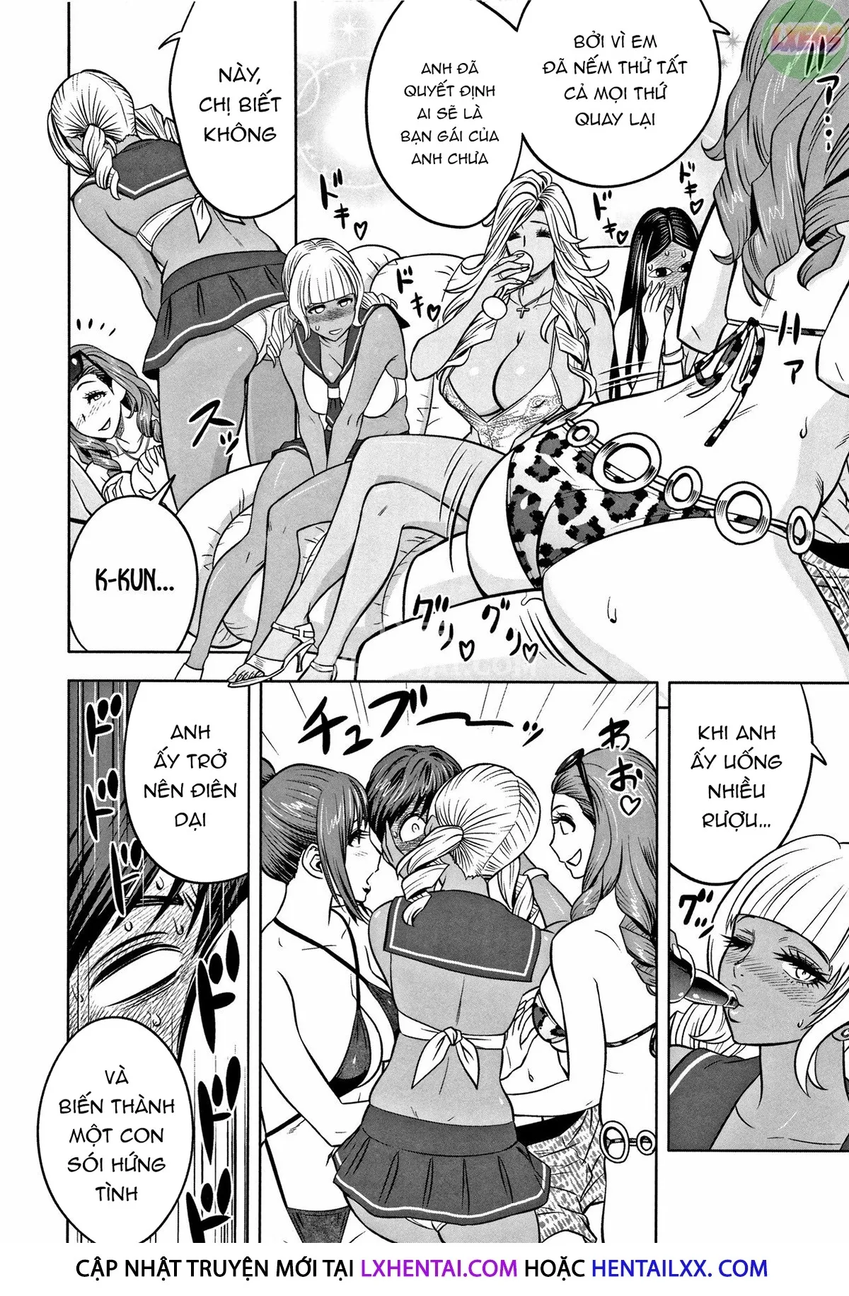 HentaiVN.net - Ảnh 19 - Gal Ane Shachou to Harem Office ~SEX wa Gyoumu ni Fukumimasu ka? - Chap 7