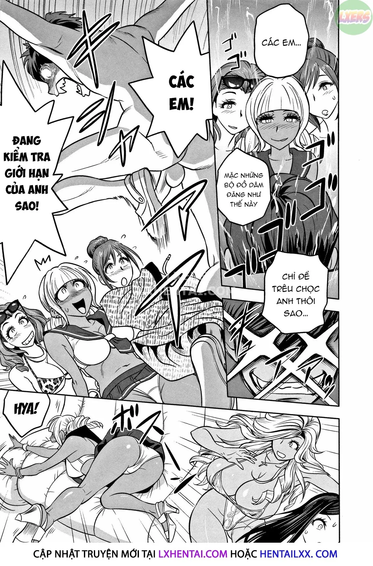 HentaiVN.net - Ảnh 20 - Gal Ane Shachou to Harem Office ~SEX wa Gyoumu ni Fukumimasu ka? - Chap 7