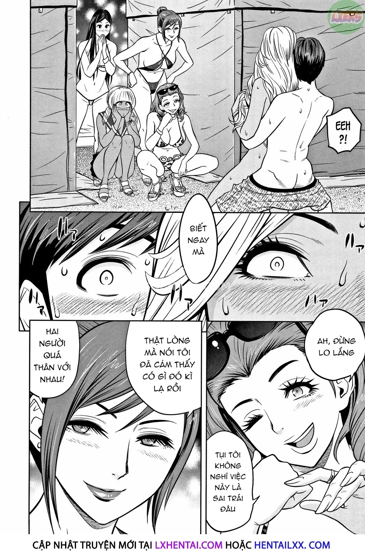 HentaiVN.net - Ảnh 39 - Gal Ane Shachou to Harem Office ~SEX wa Gyoumu ni Fukumimasu ka? - Chap 7