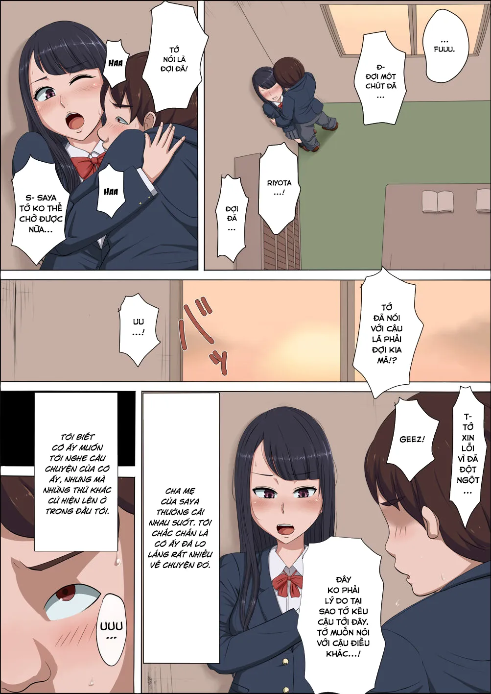 HentaiVN.net - Ảnh 9 - NETORI nhỏ bạn gái của thằng học sinh béo ú [Boku no Jiman no Kanojo ga Netoraremashite; ボクの自慢の彼女が寝取られまして] - Chap 1