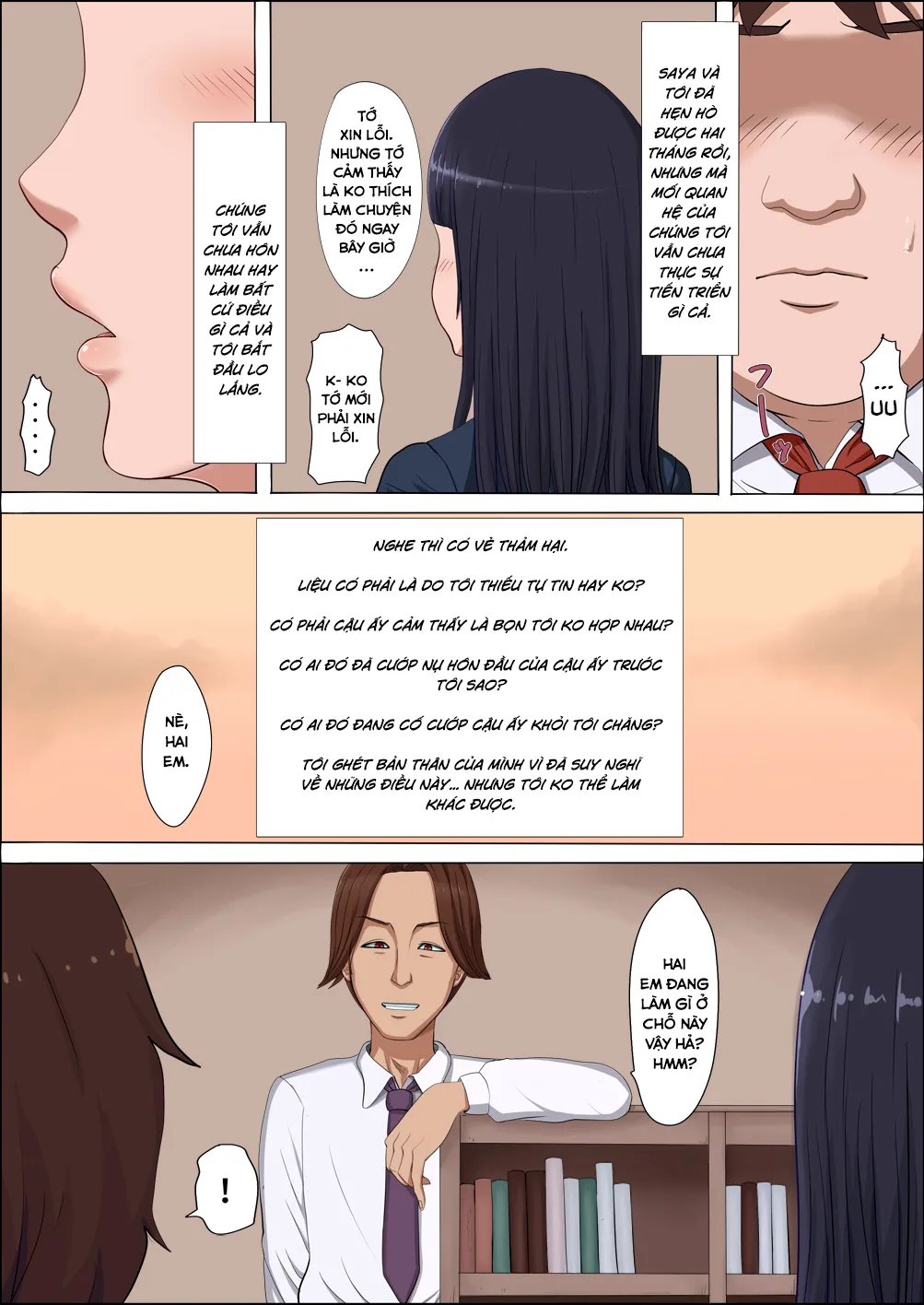HentaiVN.net - Ảnh 10 - NETORI nhỏ bạn gái của thằng học sinh béo ú [Boku no Jiman no Kanojo ga Netoraremashite; ボクの自慢の彼女が寝取られまして] - Chap 1