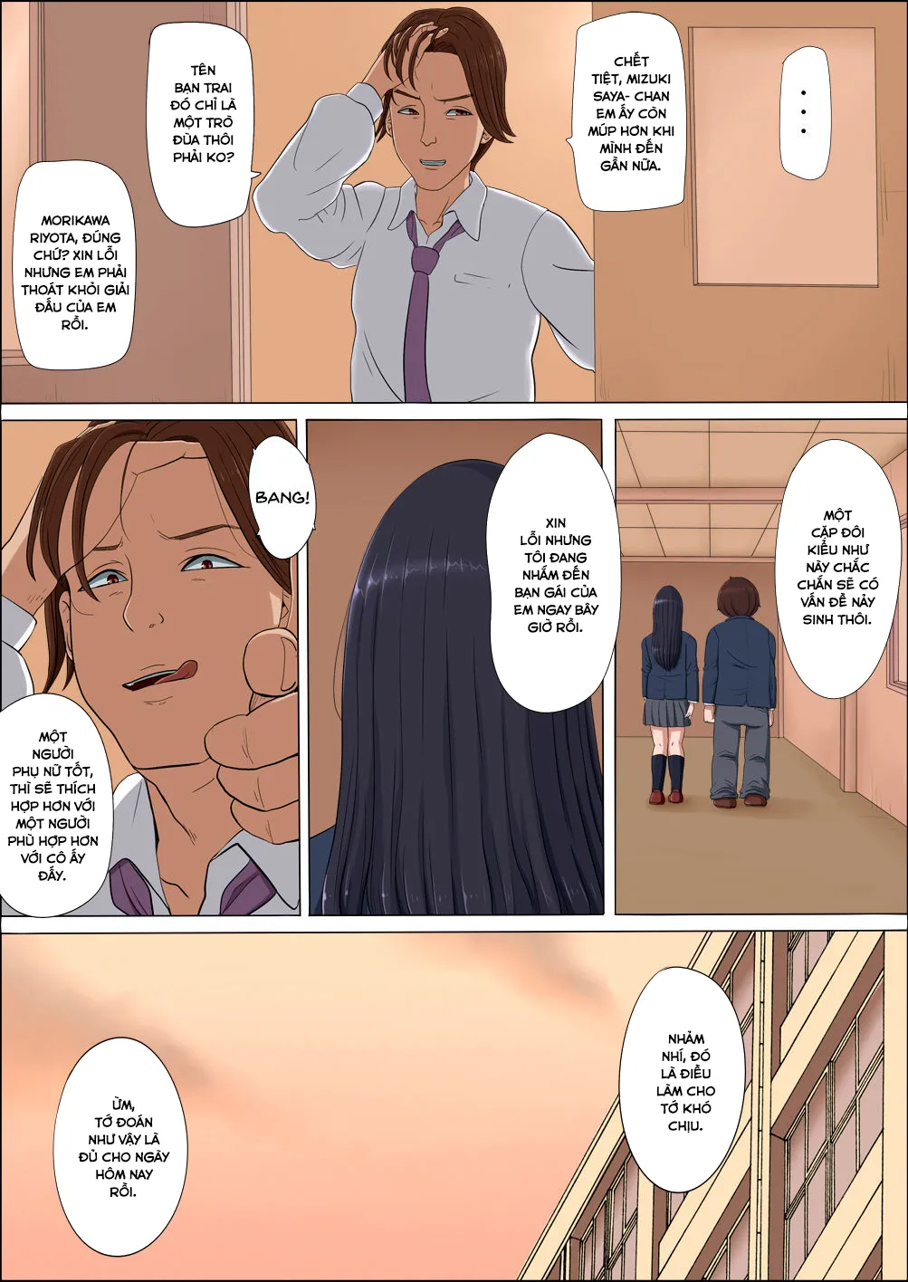 HentaiVN.net - Ảnh 13 - NETORI nhỏ bạn gái của thằng học sinh béo ú [Boku no Jiman no Kanojo ga Netoraremashite; ボクの自慢の彼女が寝取られまして] - Chap 1