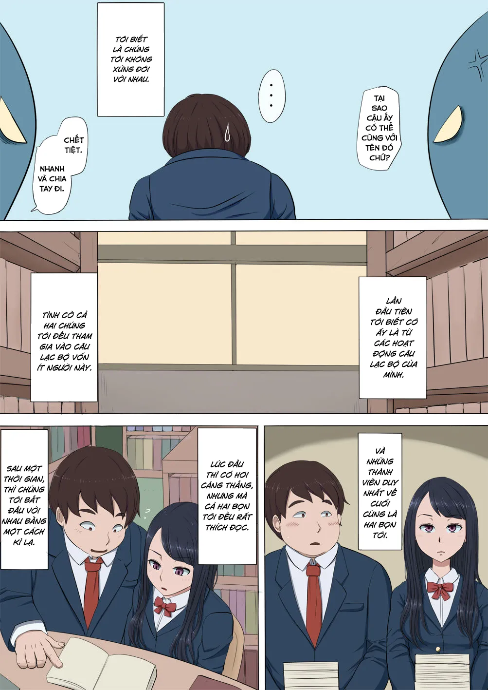 HentaiVN.net - Ảnh 4 - NETORI nhỏ bạn gái của thằng học sinh béo ú [Boku no Jiman no Kanojo ga Netoraremashite; ボクの自慢の彼女が寝取られまして] - Chap 1
