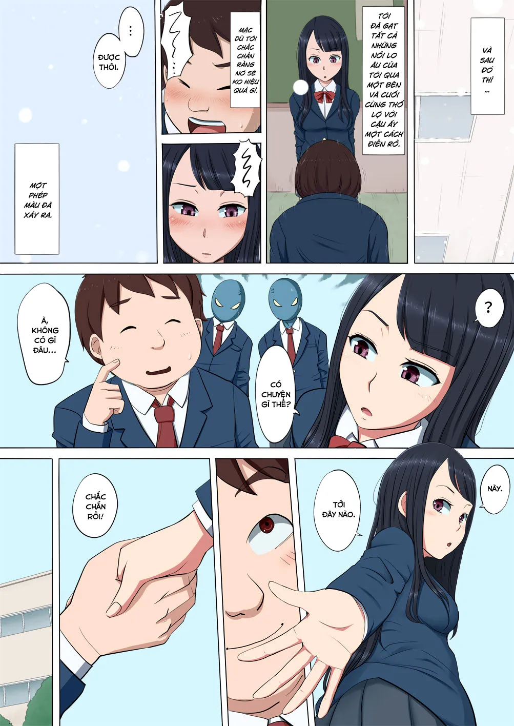 HentaiVN.net - Ảnh 5 - NETORI nhỏ bạn gái của thằng học sinh béo ú [Boku no Jiman no Kanojo ga Netoraremashite; ボクの自慢の彼女が寝取られまして] - Chap 1