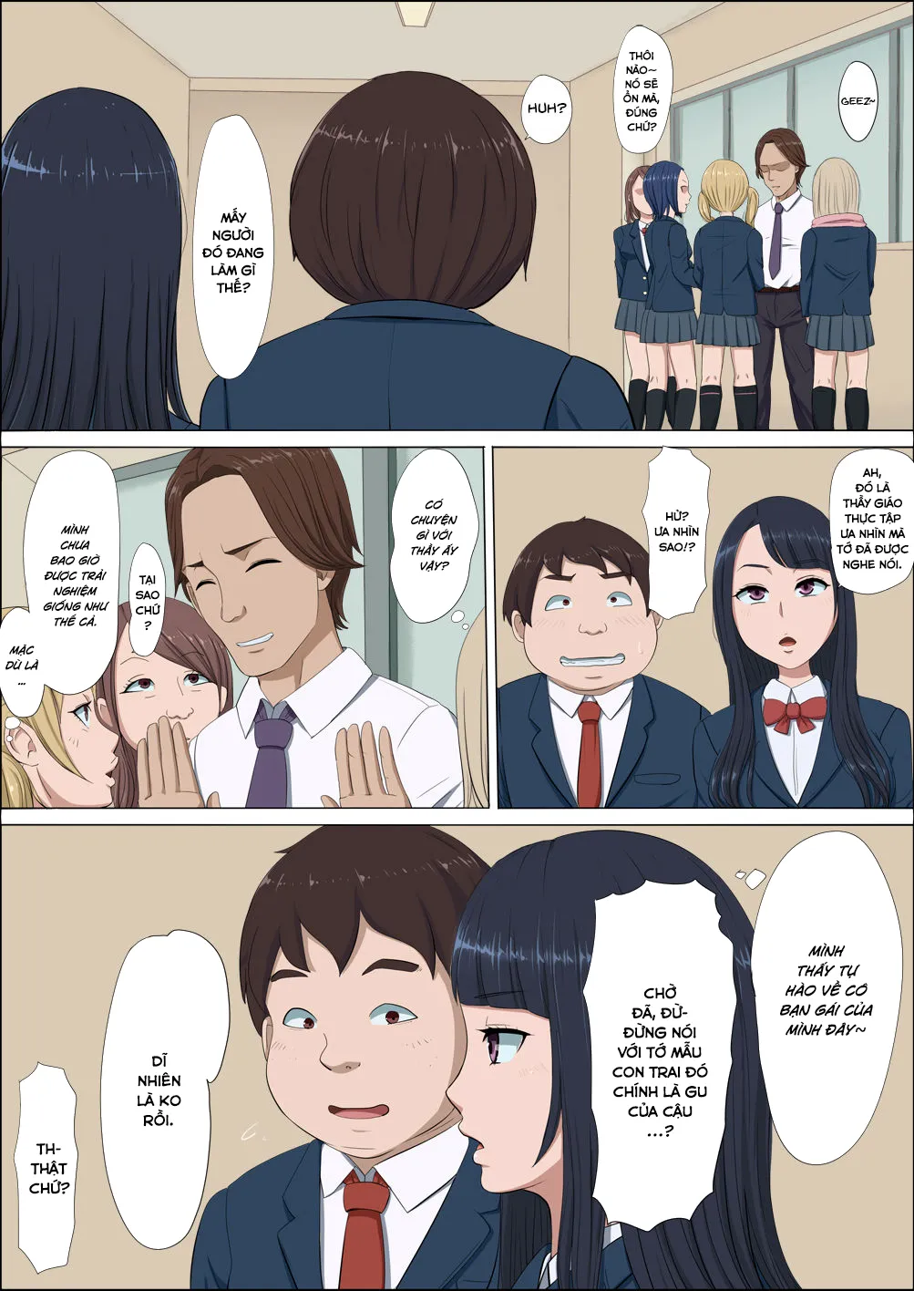 HentaiVN.net - Ảnh 6 - NETORI nhỏ bạn gái của thằng học sinh béo ú [Boku no Jiman no Kanojo ga Netoraremashite; ボクの自慢の彼女が寝取られまして] - Chap 1