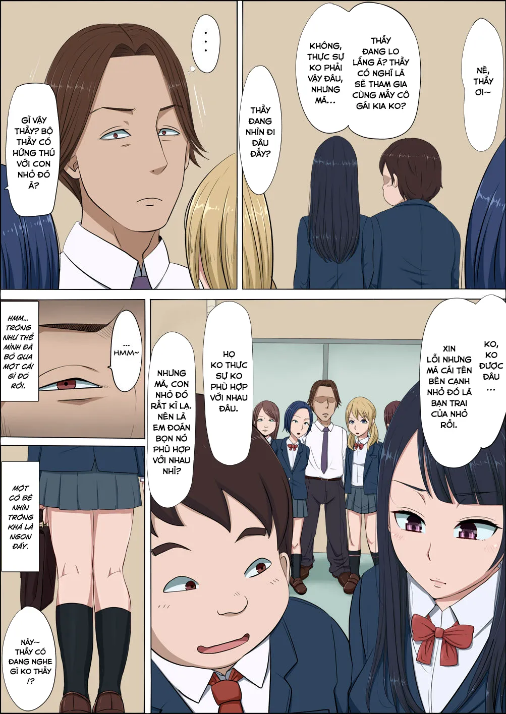 HentaiVN.net - Ảnh 7 - NETORI nhỏ bạn gái của thằng học sinh béo ú [Boku no Jiman no Kanojo ga Netoraremashite; ボクの自慢の彼女が寝取られまして] - Chap 1
