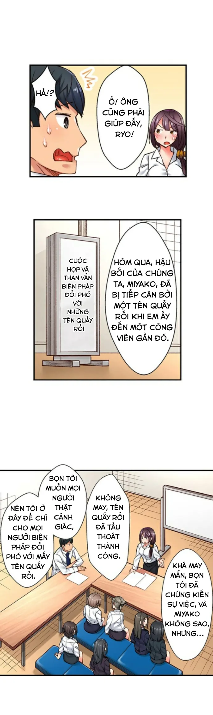 HentaiVN.net - Ảnh 12 - Bạn Ra, Bạn Thua!-Vật Lộn Với Một Kẻ Hư Hỏng- [You Cum, You Lose!-Wrestling With A Pervert-] - Chap 7