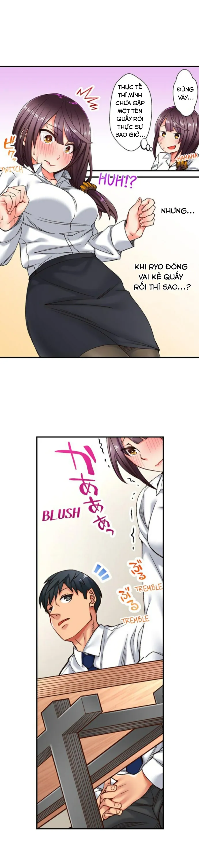 HentaiVN.net - Ảnh 14 - Bạn Ra, Bạn Thua!-Vật Lộn Với Một Kẻ Hư Hỏng- [You Cum, You Lose!-Wrestling With A Pervert-] - Chap 7