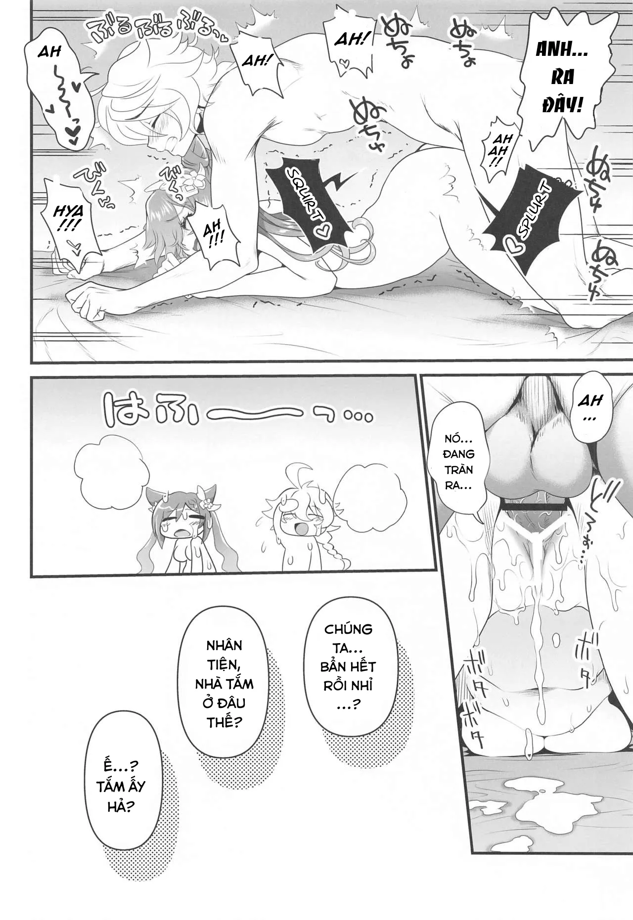 HentaiVN.net - Ảnh 16 - Ánh sao láp lánh kia.(Genshin Impact) [Tsuyameku Hareboshi; Glossy Starlit] - Chap 1