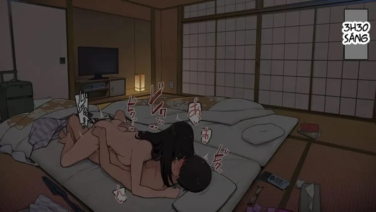 HentaiVN.net - Ảnh 10 - Onsenryokan Nite Kanojo To Nemurenai Yoru, Anmoku No Ryoukai De Hajimaru Sex - Chap 1