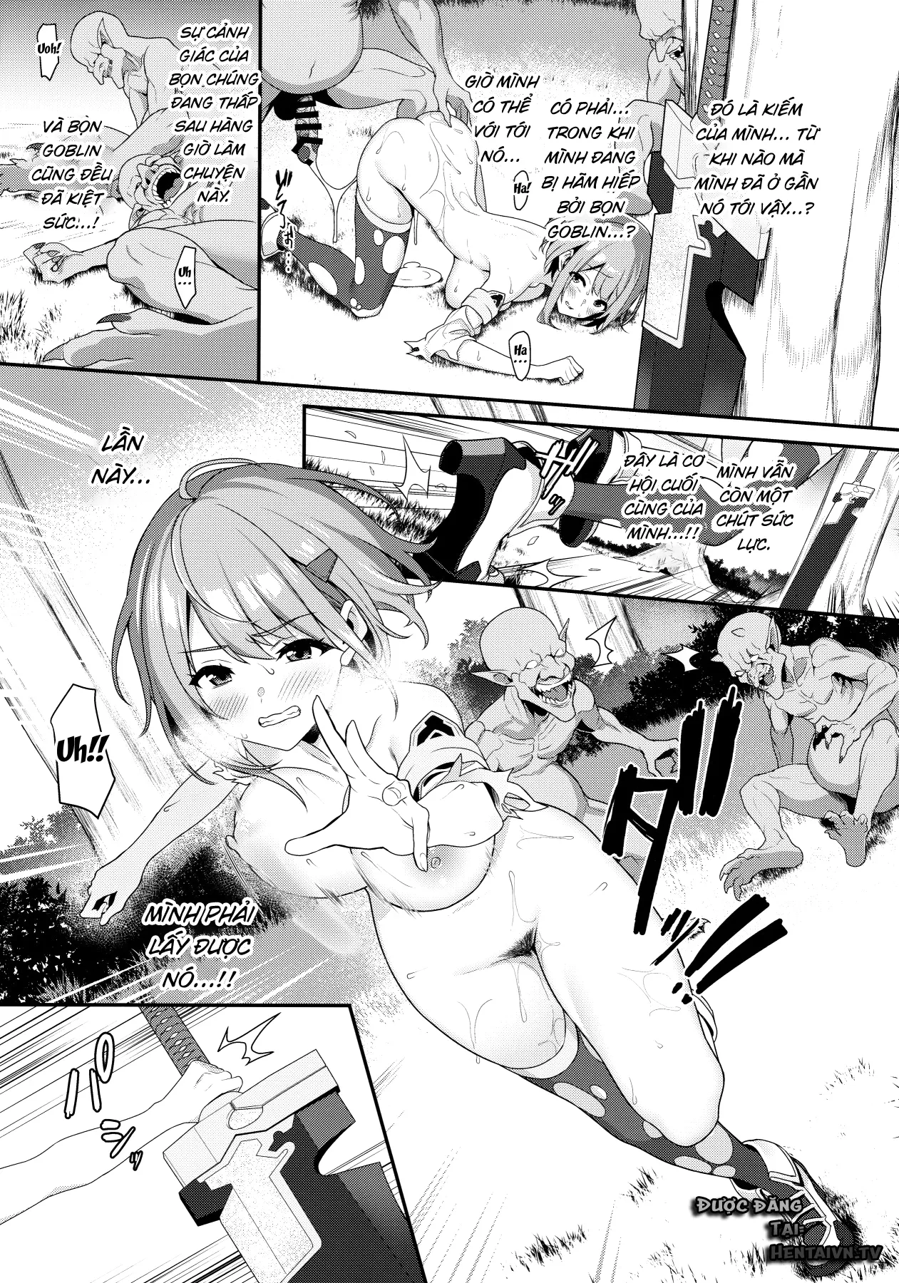 HentaiVN.net - Ảnh 28 - Hitoyo-chan no Junan - Chap 1