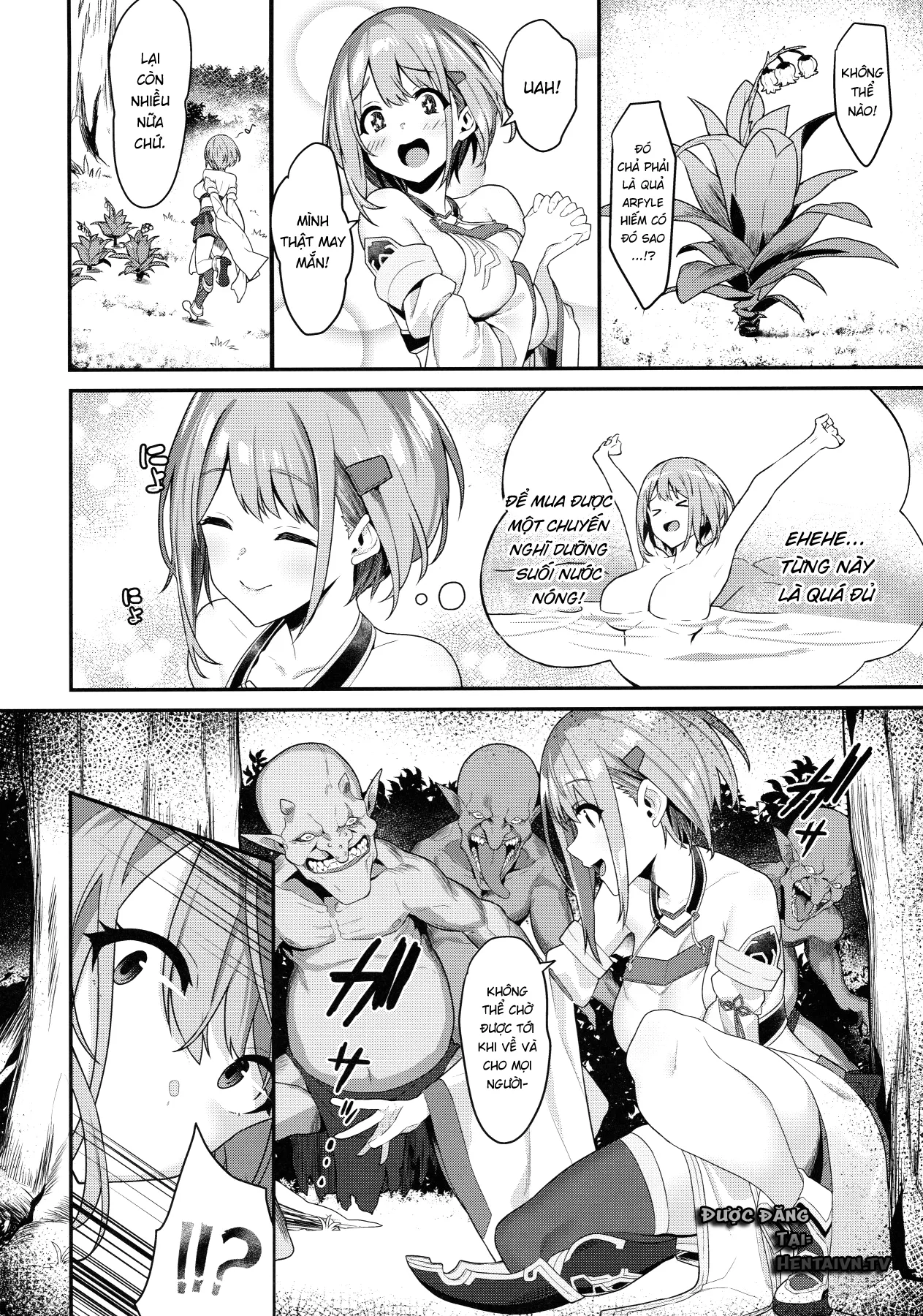 HentaiVN.net - Ảnh 5 - Hitoyo-chan no Junan - Chap 1