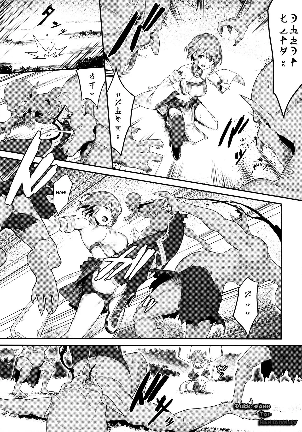 HentaiVN.net - Ảnh 6 - Hitoyo-chan no Junan - Chap 1