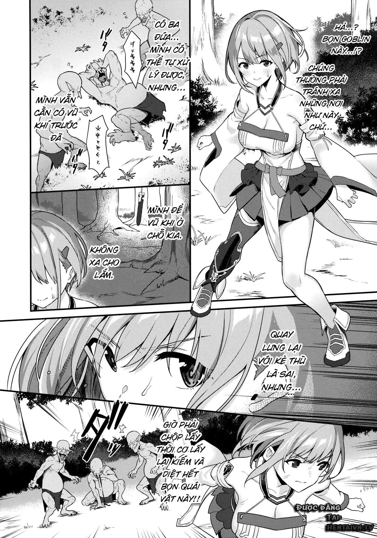HentaiVN.net - Ảnh 7 - Hitoyo-chan no Junan - Chap 1